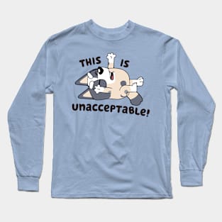 unacceptanle Long Sleeve T-Shirt